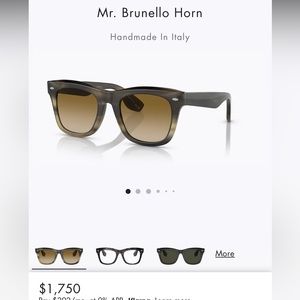 Brand new collection brunello cuccinelli glasses men’s